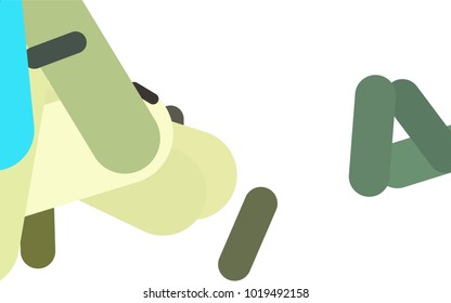 Light Blue, Yellow vector template with repeated sticks. Blurred decorative design in simple style with lines. The pattern can be used as ads, poster, banner for medicine.