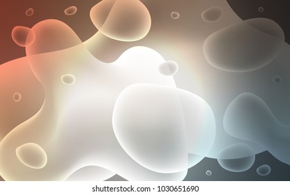 Light Blue, Yellow vector template with bent lines. Creative illustration in halftone memphis style with gradient. A new texture for your  ad, booklets, leaflets.