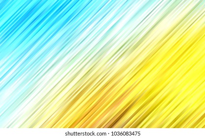 Light Blue, Yellow vector template with lava shapes. Colorful illustration in abstract marble style with gradient. Marble style for your business design.