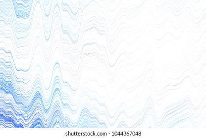 Light Blue, Yellow vector template with lava shapes. Brand-new colored illustration in marble style with gradient. New composition for your brand book.