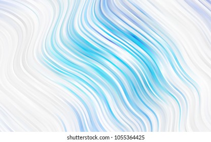 Light Blue, Yellow vector template with bubble shapes. Blurred geometric sample with gradient bubbles.  The best blurred design for your business.