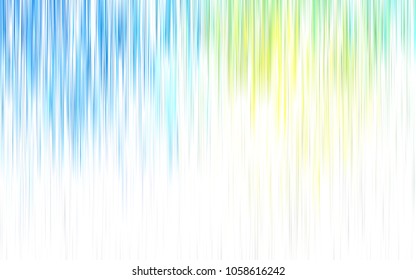 Light Blue, Yellow vector template with repeated sticks. Shining colored illustration with sharp stripes. Smart design for your business advert.