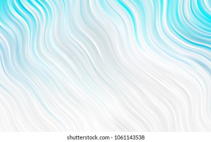 Light Blue, Yellow vector template with abstract circles. A completely new color illustration in marble style. A new texture for your  ad, booklets, leaflets.