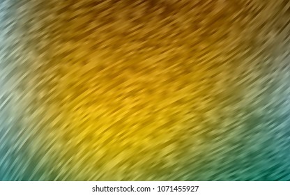 Light Blue, Yellow vector template with abstract lines. Colorful illustration in abstract marble style with gradient. A new texture for your  ad, booklets, leaflets.