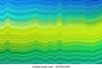 Light Blue, Yellow vector template with bubble shapes. An elegant bright illustration with gradient. Marble design for your web site.