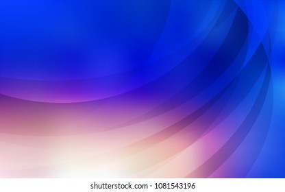 Light Blue, Yellow vector template with bent ribbons. A completely new color illustration in marble style. A completely new memphis design for your business.