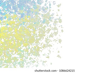 Light Blue, Yellow vector template with repeated sticks. Blurred decorative design in simple style with lines. The pattern can be used for websites.