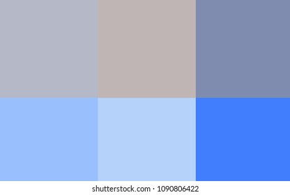 Light Blue, Yellow vector template with rainbow of colours. Decorative design of colorful palette. Set of colors for clever designers.