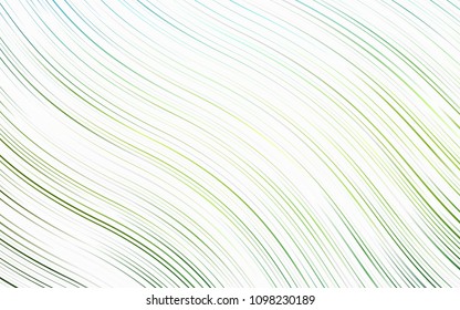 Light Blue, Yellow vector template with bubble shapes. Colorful illustration in abstract marble style with gradient. New composition for your brand book.