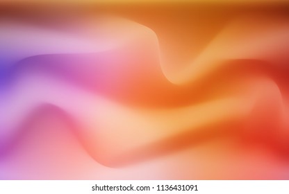 Light Blue, Yellow vector template with abstract circles. An elegant bright illustration with gradient. New composition for your brand book.