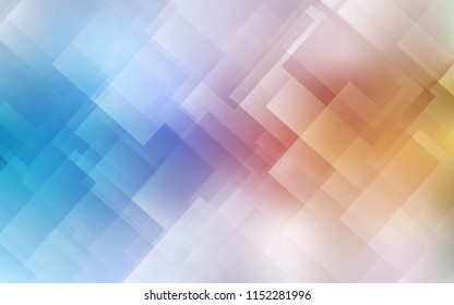Light Blue, Yellow vector template with repeated sticks. Blurred decorative design in simple style with lines. Pattern for your busines websites.