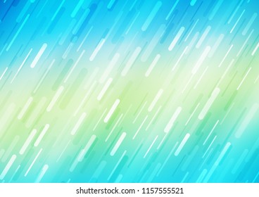 Light Blue, Yellow vector template with repeated sticks. Decorative shining illustration with lines on abstract template. The pattern can be used for websites.