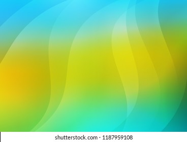 Light Blue, Yellow vector template with repeated sticks. Glitter abstract illustration with colored sticks. The pattern can be used for busines ad, booklets, leaflets