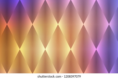Light Blue, Yellow vector template with crystals, rectangles. Abstract gradient illustration with rectangles. Pattern for commercials.