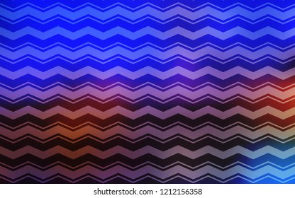 Light Blue, Yellow vector template with repeated sticks. Glitter abstract illustration with colorful sticks. Pattern for your busines websites.