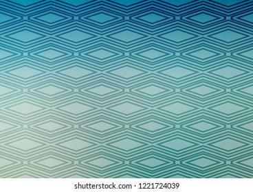 Light Blue, Yellow vector template with sticks, squares. Shining colorful illustration with lines, rectangles. Best design for your ad, poster, banner.