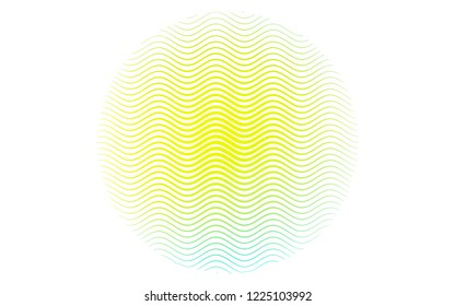 Light Blue, Yellow vector template with repeated sticks. Shining illustration with lines on abstract template. Smart design for your business advert.