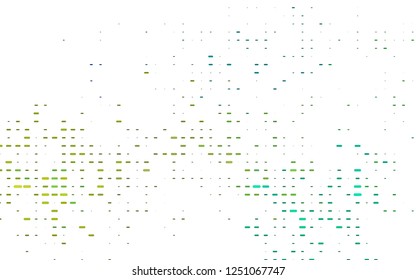 Light Blue, Yellow vector template with repeated sticks. Shining colored illustration with narrow lines. The pattern can be used for busines ad, booklets, leaflets