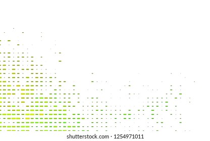 Light Blue, Yellow vector template with repeated sticks. Lines on blurred abstract background with gradient. Best design for your ad, poster, banner.