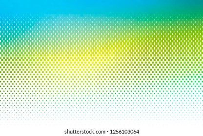 Light Blue, Yellow vector template with crystals, rectangles. Decorative design in abstract style with rectangles. Pattern can be used for websites.
