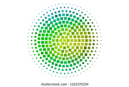 Light Blue, Yellow vector template with crystals, rectangles. Beautiful illustration with rectangles and squares. Modern template for your landing page.