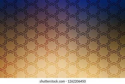 Light Blue, Yellow vector template with repeated sticks. Blurred decorative design in simple style with lines. Smart design for your business advert.