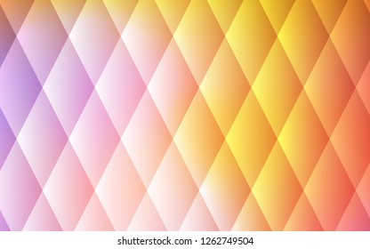 Light Blue, Yellow vector template with crystals, rectangles. Illustration with set of colorful rectangles. Pattern for commercials.
