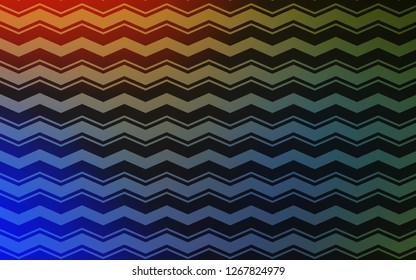 Light Blue, Yellow vector template with repeated sticks. Blurred decorative design in simple style with lines. Pattern for ads, posters, banners.