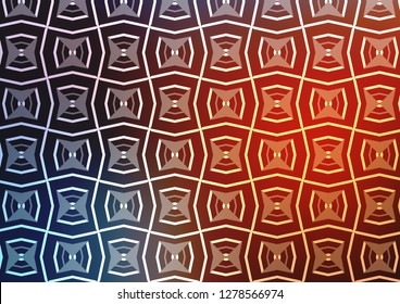 Light Blue, Yellow vector template with repeated sticks. Modern geometrical abstract illustration with staves. Pattern for websites, landing pages.