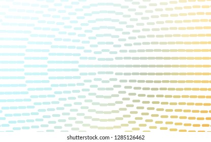 Light Blue, Yellow vector template with repeated sticks. Shining colored illustration with narrow lines. Best design for your ad, poster, banner.