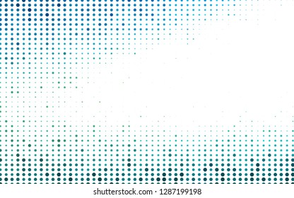 Light Blue, Yellow vector template with circles. Beautiful colored illustration with blurred circles in nature style. Pattern of water, rain drops.