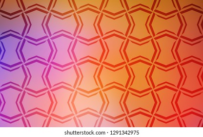 Light Blue, Yellow vector template with repeated sticks. Glitter abstract illustration with colored sticks. The pattern for ad, booklets, leaflets.