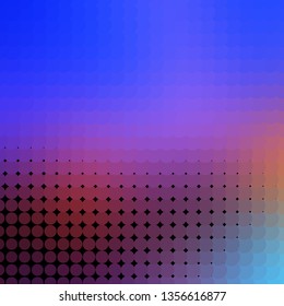 Light Blue, Yellow vector template with circles. Abstract illustration with colorful spots in nature style. Design for posters, banners.