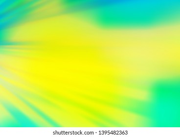 Light Blue, Yellow vector template with repeated sticks. Shining colored illustration with narrow lines. Best design for your ad, poster, banner.