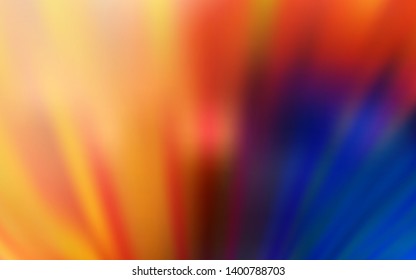 Light Blue, Yellow vector template with repeated sticks. Shining colored illustration with sharp stripes. Pattern for ad, booklets, leaflets.