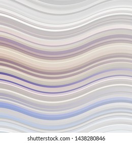 Light Blue, Yellow vector template with lines. Illustration in halftone style with gradient curves. Template for cellphones.