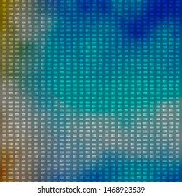Light Blue, Yellow vector template with rectangles. Modern design with rectangles in abstract style. Template for cellphones.