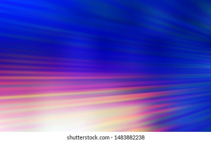 Light Blue, Yellow vector template with repeated sticks. Glitter abstract illustration with colorful sticks. Best design for your ad, poster, banner.