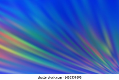 Light Blue, Yellow vector template with repeated sticks. Colorful shining illustration with lines on abstract template. Pattern for ads, posters, banners.