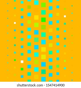 Light Blue, Yellow vector template in rectangles. Abstract gradient illustration with rectangles. Pattern for business booklets, leaflets
