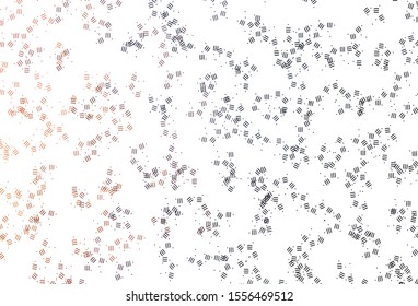 Light Blue, Yellow vector template with repeated sticks, dots. Modern geometrical abstract illustration with Lines. Smart design for your business advert.