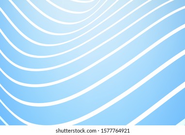 Light Blue, Yellow vector template with abstract lines. An elegant bright illustration with gradient. The elegant pattern of a brand book.
