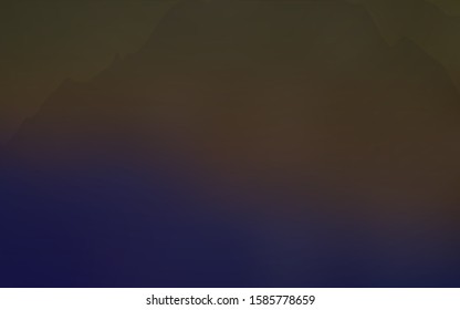 Light Blue, Yellow vector template with liquid shapes. Shining illustration, which consist of blurred lines, circles. A completely new memphis design for your business.