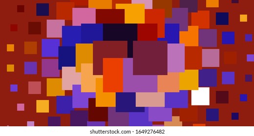 Light Blue, Yellow vector template with rectangles. Colorful illustration with gradient rectangles and squares. Modern template for your landing page.