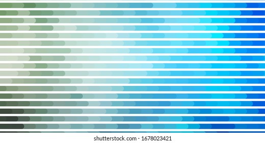 Light Blue, Yellow vector template with lines. Colorful gradient illustration with abstract flat lines. Pattern for booklets, leaflets.