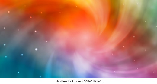 Planta vectorial amarillo, azul claro con estrellas de neón. Diseño decorativo deslucido y de estilo sencillo con estrellas. Tema para teléfonos celulares.