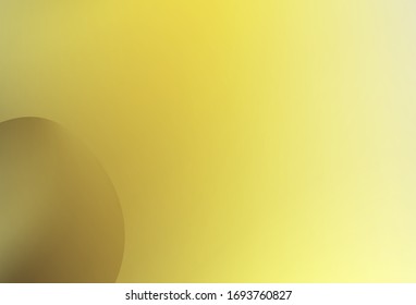 Hellblaue, gelbe Vektorillustration-Vorlage mit flüssigen Formen. Farbige abstrakte Illustration mit Farbverlauf-Linien. Eine komplett neue Vorlage für Ihr Business Design.