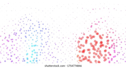 Light blue, yellow vector template with abstract forms. Simple design in abstract style with gradient forms. Elegant design for wallpaper set.