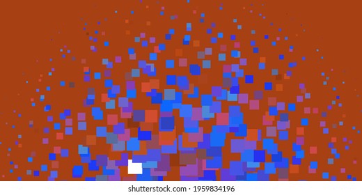 Light Blue, Yellow vector template with rectangles. Colorful illustration with gradient rectangles and squares. Pattern for commercials, ads.
