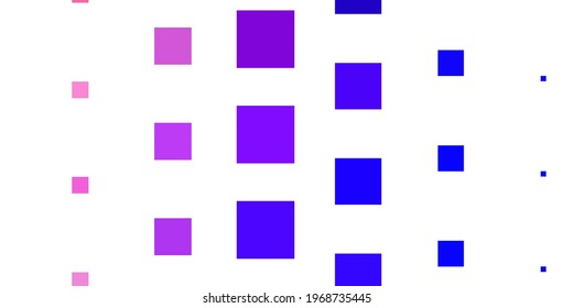 Light Blue, Yellow vector template in rectangles. Colorful illustration with gradient rectangles and squares. Template for cellphones.